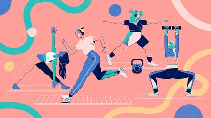Gym Illustration