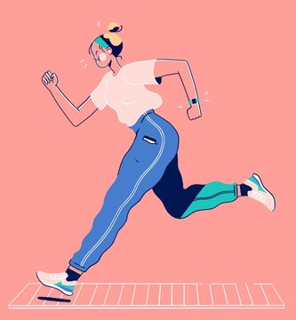 Jogger Illustration