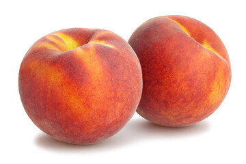 peach path isolated on white