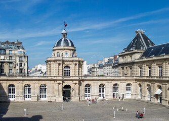 Obraz premium Sénat, palais du Luxembourg à Paris