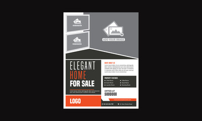 Real Estate Flyer Template Fully Editable Design Very unique 