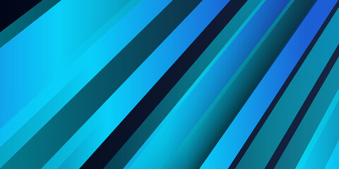 Obraz premium abstract blue and black are light pattern with the gradient is the with floor wall metal texture soft tech diagonal background black dark clean modern. 