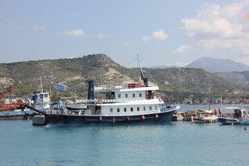 Bateau de pêche grecque