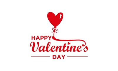 Happy valentines day designs, isolated on white background. Vector Illustration