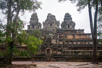 Obraz premium Ta Keo is the temple in the world, it rains in the rainy season. Late 10th century. (Cambodia, 2019)