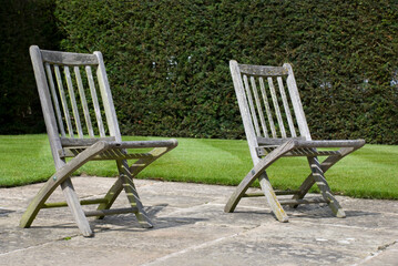 Two garden chairs