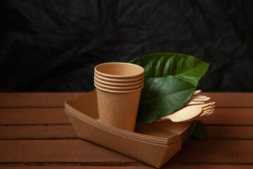 different paper dishes, eko cardboard dishes