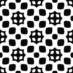  Black and white texture. seamless geometric pattern. 
