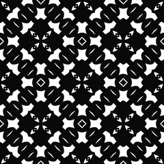 Black and white texture. seamless geometric pattern. 