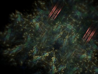 Imaginatory fractal background Image