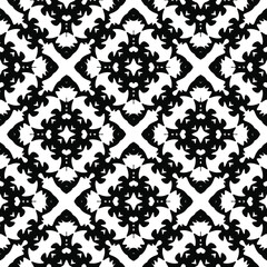  Black and white texture. seamless geometric pattern. 