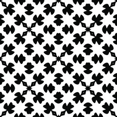 Obraz na płótnie Canvas Black and white texture. seamless geometric pattern. 