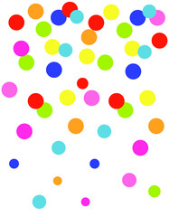 background with colorful bubbles