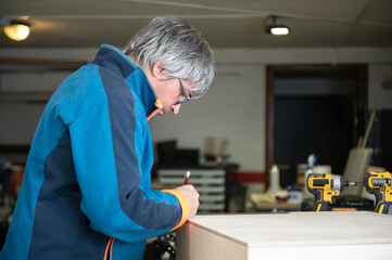 Handcrafting the furniture in your own home.Do it yourself