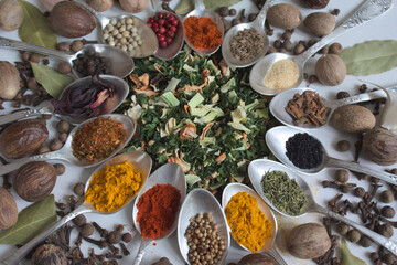 Table of spices