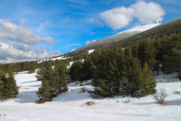 Mont Ventoux vue du mont Serein