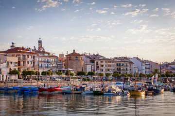 Obraz na płótnie Canvas Cambrils is a coastal town near Salou, in the province of Tarragona, Catalonia.