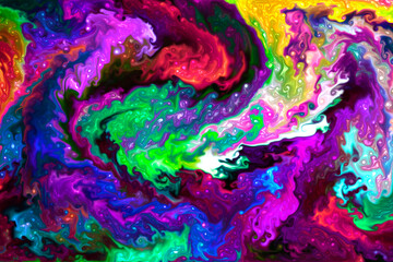 abstract colorful background with drops