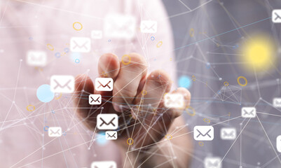 service communication support contact concept service