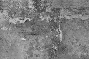 Papier Peint photo Vieux mur texturé sale Texture of old gray concrete wall for background