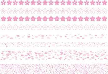 桜のイラスト素材集