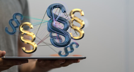 3D rendering law paragraph icons