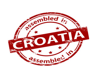 Assembled in Croatia