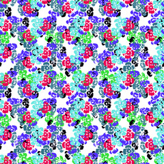 seamless pattern with flowers