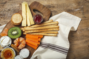 Healthy Brunch table take away