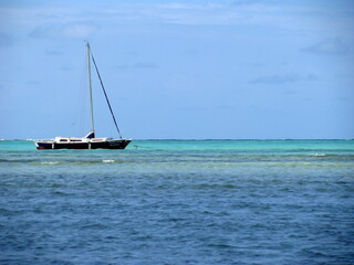 Fototapeta premium Boat Zanzibar island in Tanzania