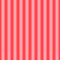 Dark and light red stripes. Retro backdrop. Seamless vector pattern. For design, scrapbook, printing, wallpaper, fabric, surface design, social media.