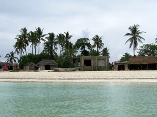 Fototapeta na wymiar Coastline Zanzibar island Tanzania