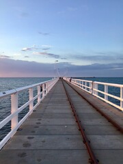 Fototapeta premium pier in the sea