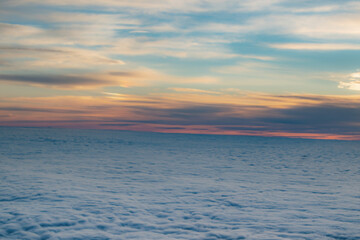 Fototapeta na wymiar Mar de Nubes 