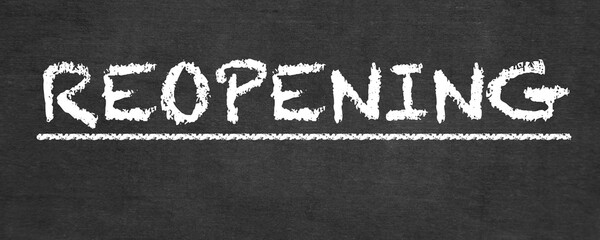 Fototapeta premium Reopening