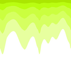 Fototapeta premium Seamless green gradient paint dripping 