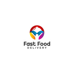 Modern Logo Design for fast food delivery