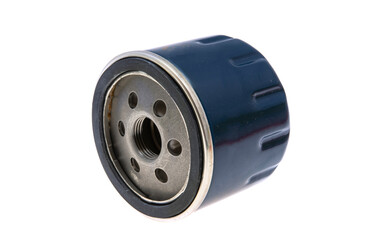 oil car filter isolated