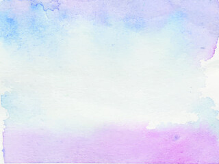 Abstract watercolor background, hand paint. Color splashing on the page. Watercolor wash decorative texture background.