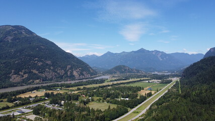 Looking towards Hope, taken from Flood Falls