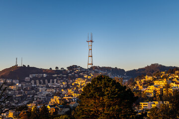 Corona Heights Park at Sunrise