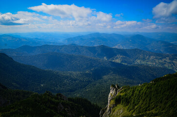 Fototapeta premium landscape with clouds