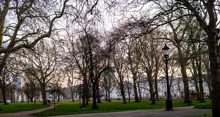 Fototapeta na wymiar Royal Parks In London