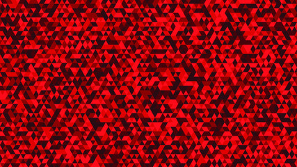 Fototapeta na wymiar Abstract background of triangles - red