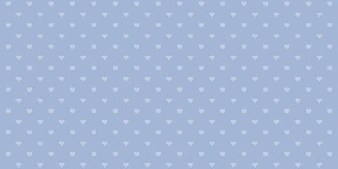 blue background with hearts vector illustration EPS10