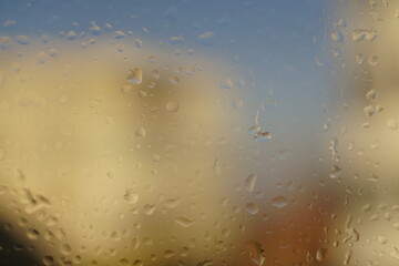 Rain on the window