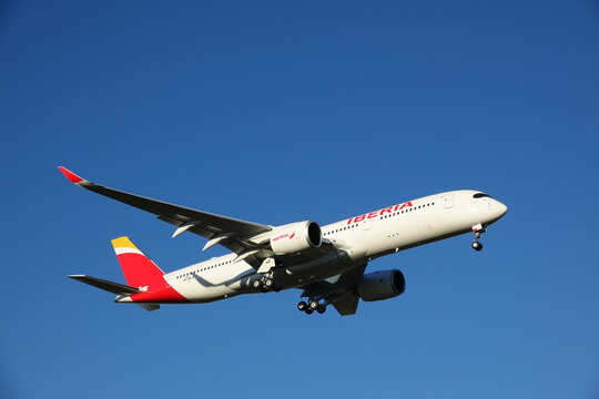 Iberia A350 Atterrissage