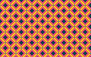 Colorful and geometric background pattern. Grid pattern.