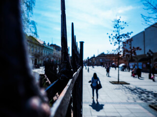 Gothic fence texture