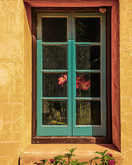 Fototapeta na wymiar Window with Flower
